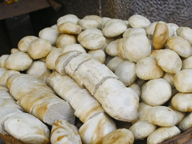 Bánh bao bột ngô