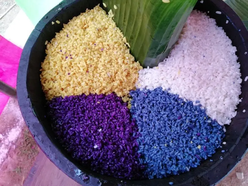 Xôi ngũ sắc Hà Giang
