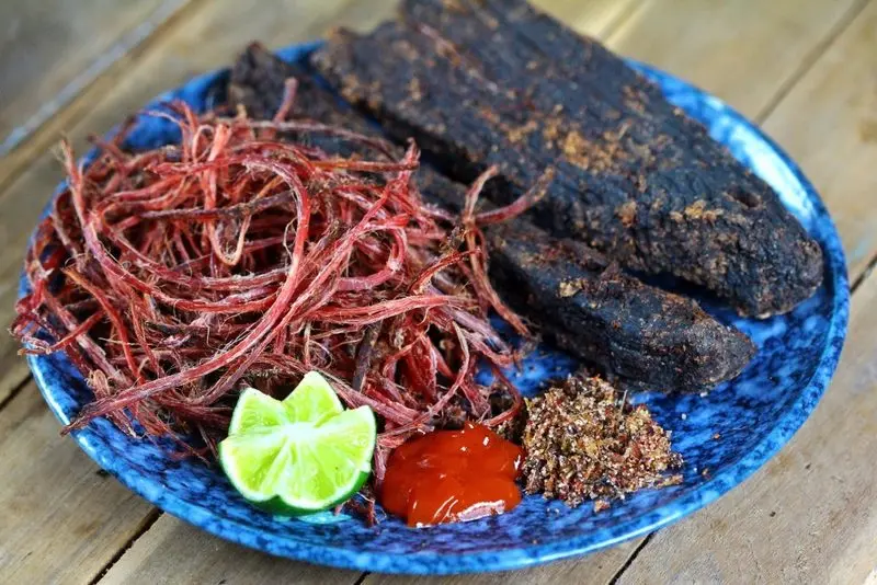 Thịt gác bếp Hà Giang