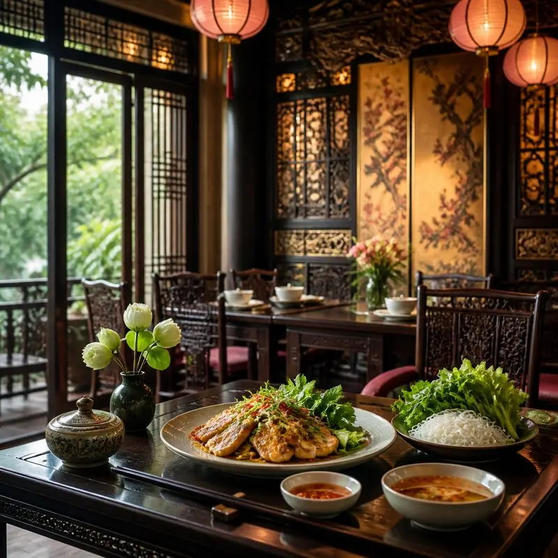 Khám phá không gian và thực đơn tại Cổ Ngư Hạ Long