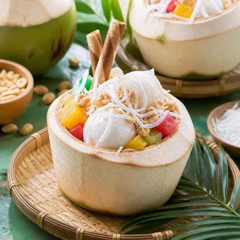 6 quán kem dừa Hạ Long cho một buổi ăn vặt mát lành