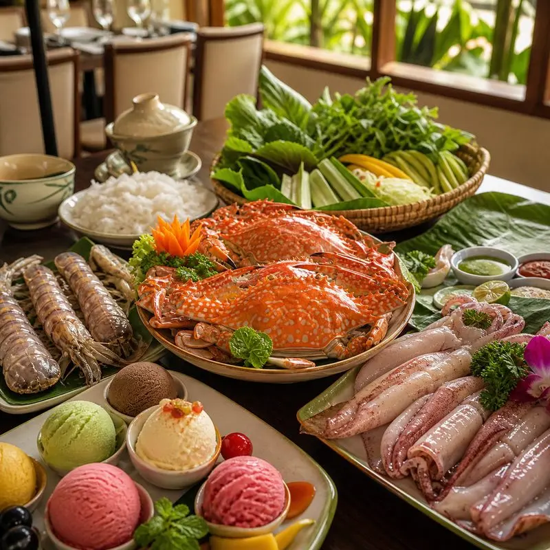 Khám phá nhà hàng Hương Duyên tại khu Hòn Gai