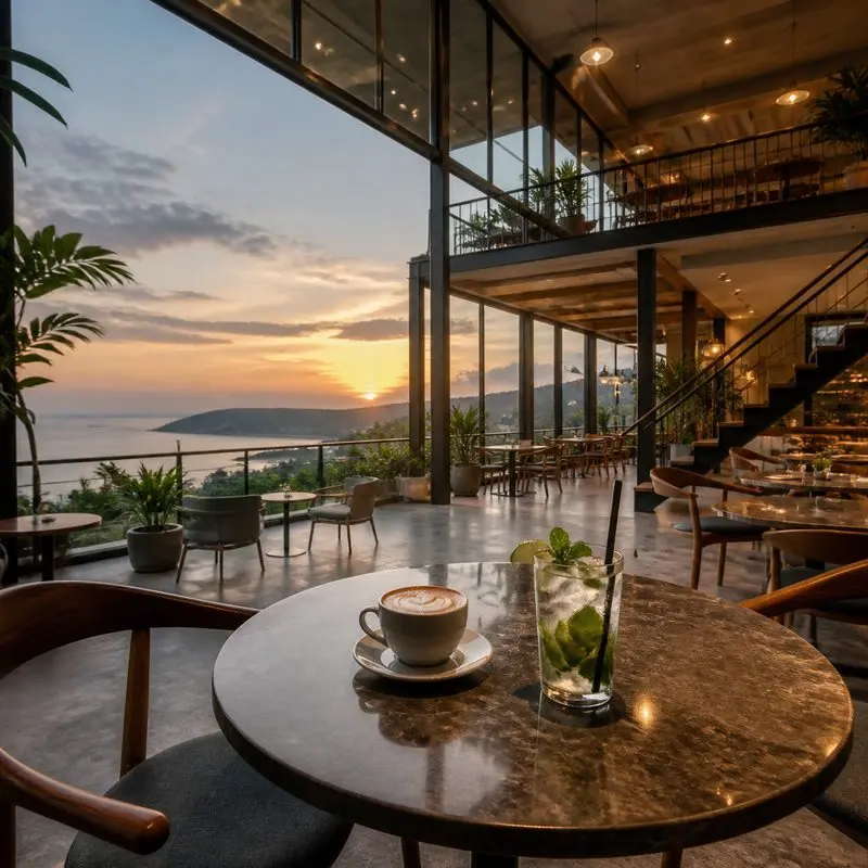 Hải Đăng Coffee và góc ngắm Vịnh Hạ Long trên cao
