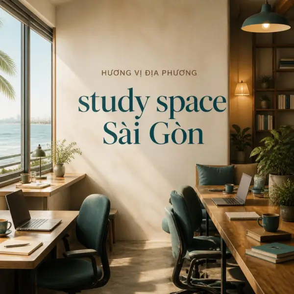 10 study space Sài Gòn phù hợp để học và chạy deadline