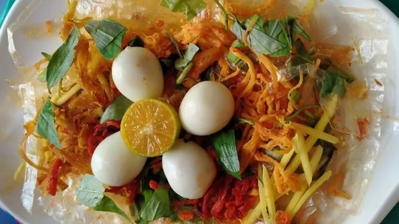 Bánh tráng trộn Vạn Kiếp