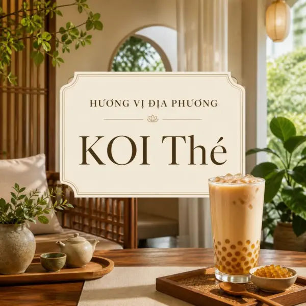 Khám phá KOI Thé tại TP.HCM: thực đơn và 5 chi nhánh
