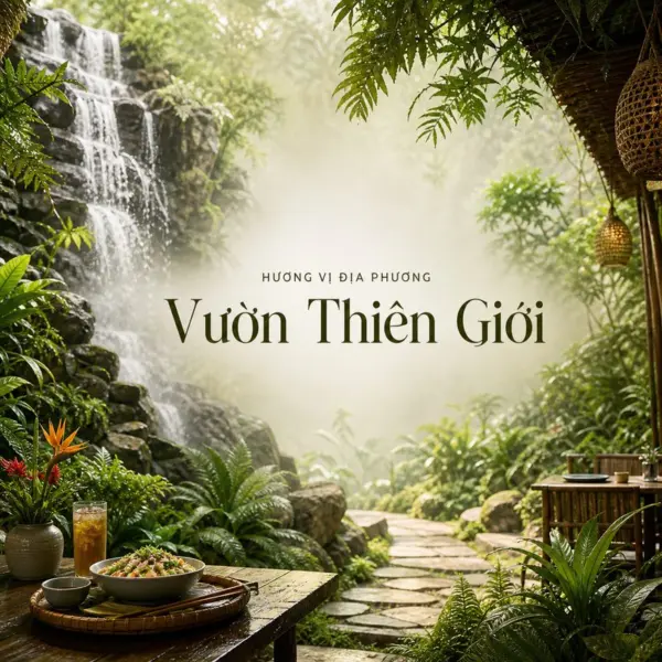 Khám phá Vườn Thiên Giới và thác nước giữa phố