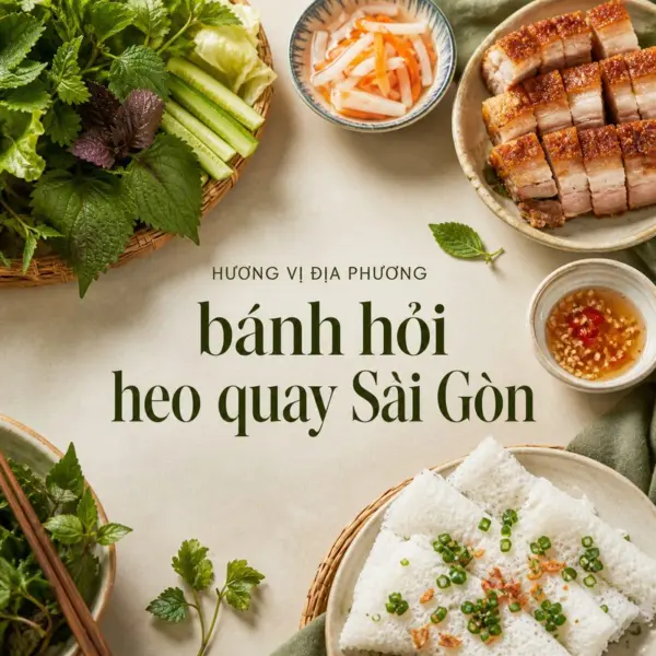 8 quán bánh hỏi heo quay đáng thử tại Sài Gòn