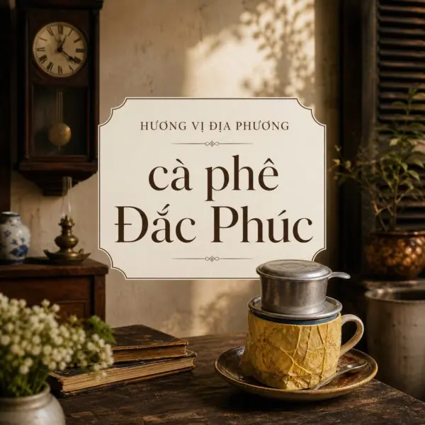 Cà phê Đắc Phúc và câu chuyện phía sau chiếc ly giấy vàng