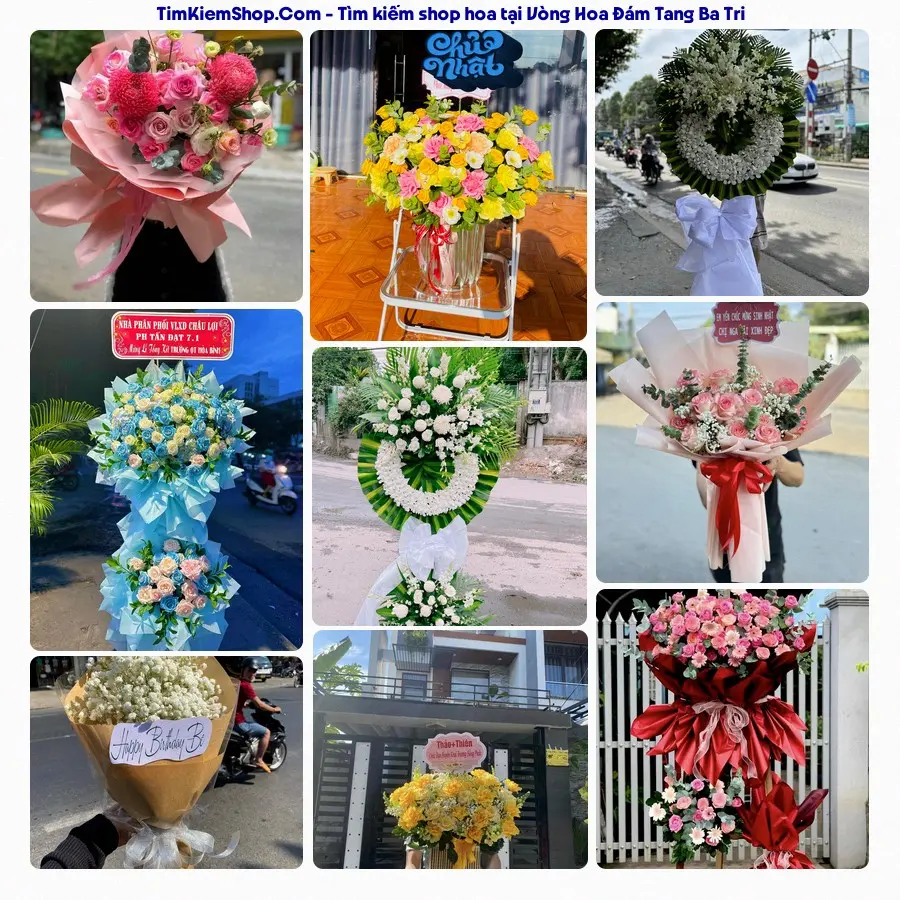 Hoa Tươi Thương Nguyễn - Đặt Hoa Đám Tang Ba Tri