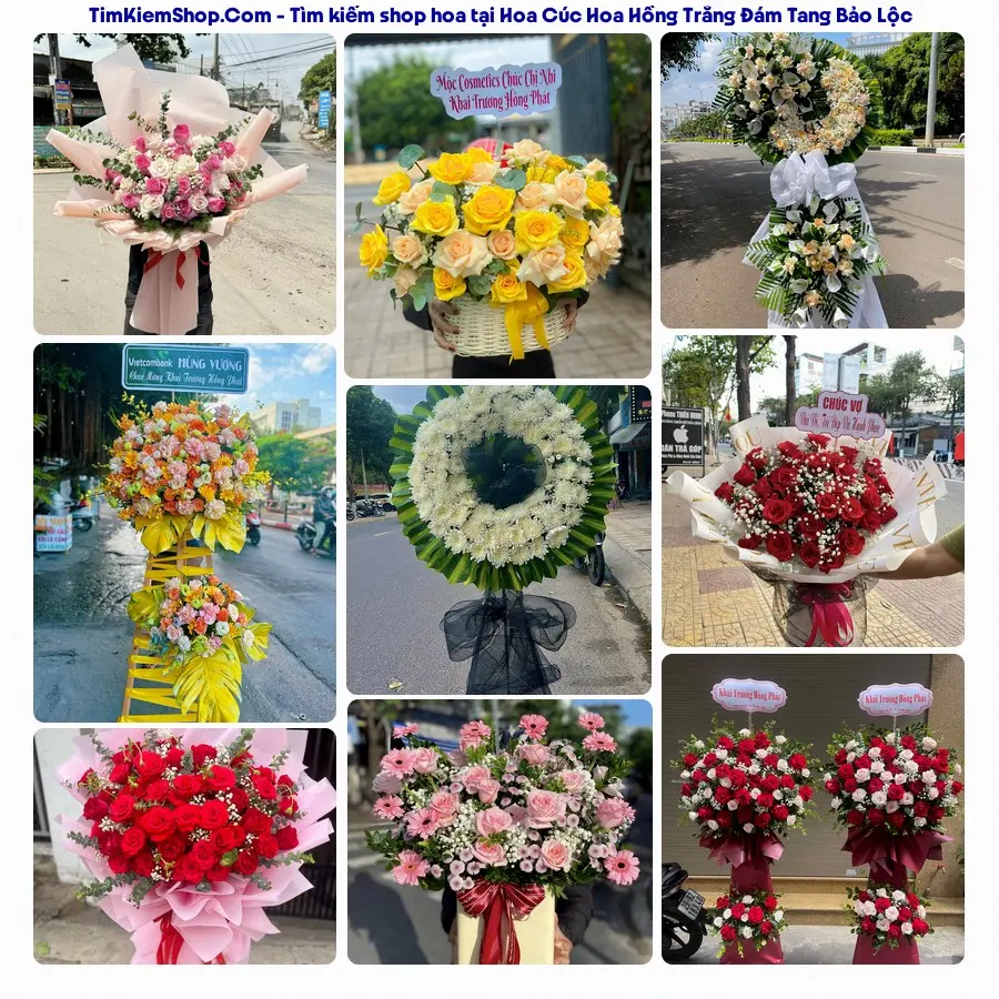 Hoa Tươi Thương Nguyễn - Đặt Hoa Đám Tang Bảo Lộc