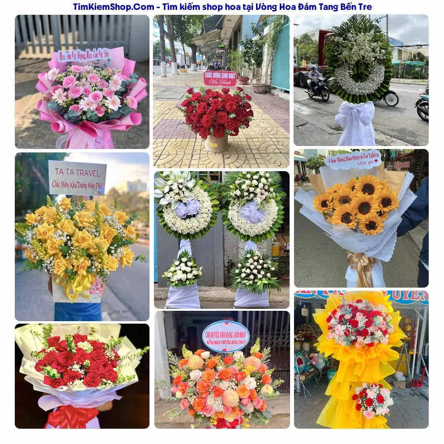 Hoa Tươi Thương Nguyễn - Đặt Hoa Đám Tang Bến Tre