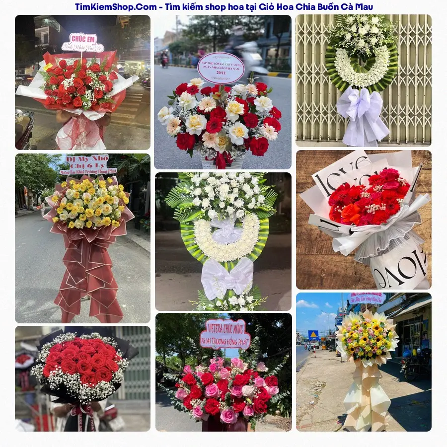 Hoa Tươi Thương Nguyễn - Đặt Hoa Đám Tang Cà Mau