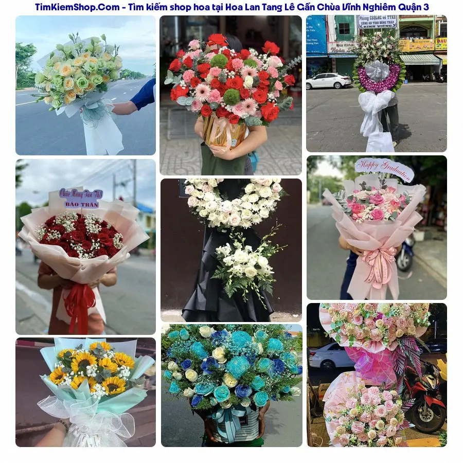 Hoa Tươi Thương Nguyễn - Đặt Hoa Đám Tang Gần Chùa Vĩnh Nghiêm Quận 3