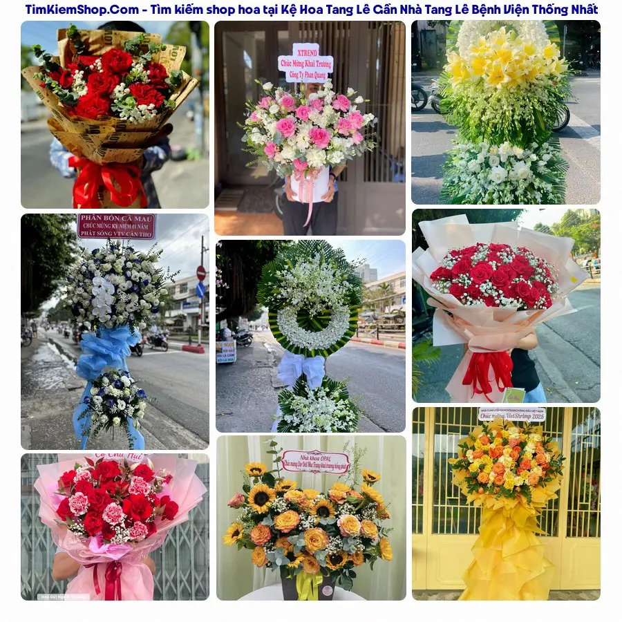 Hoa Tươi Thương Nguyễn - Đặt Hoa Đám Tang Gần Nhà Tang Lễ Bệnh Viện Thống Nhất