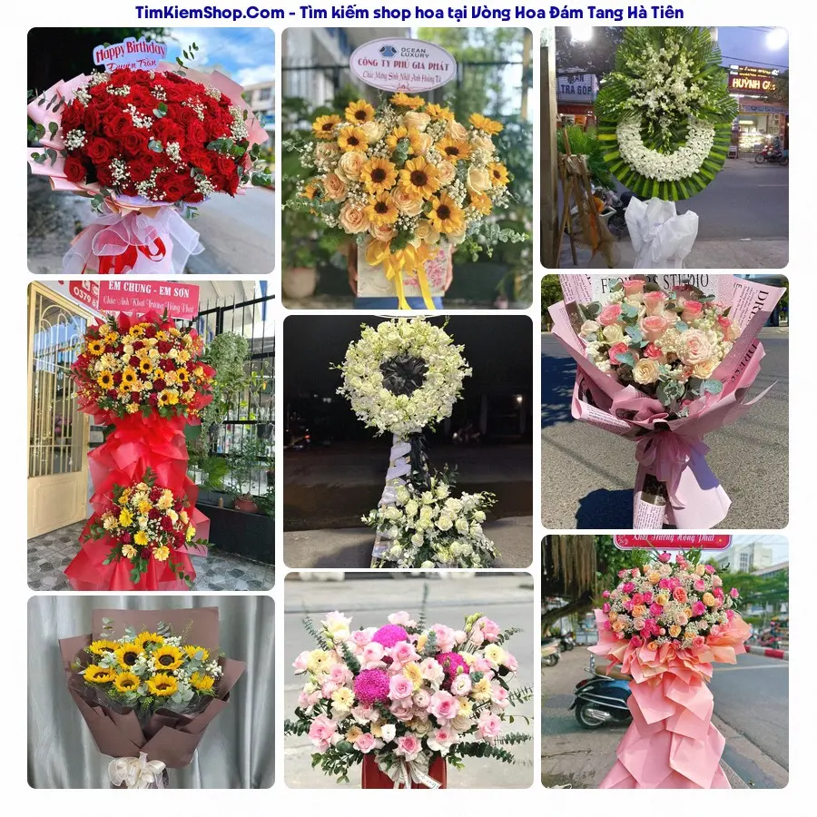 Hoa Tươi Thương Nguyễn - Đặt Hoa Đám Tang Hà Tiên