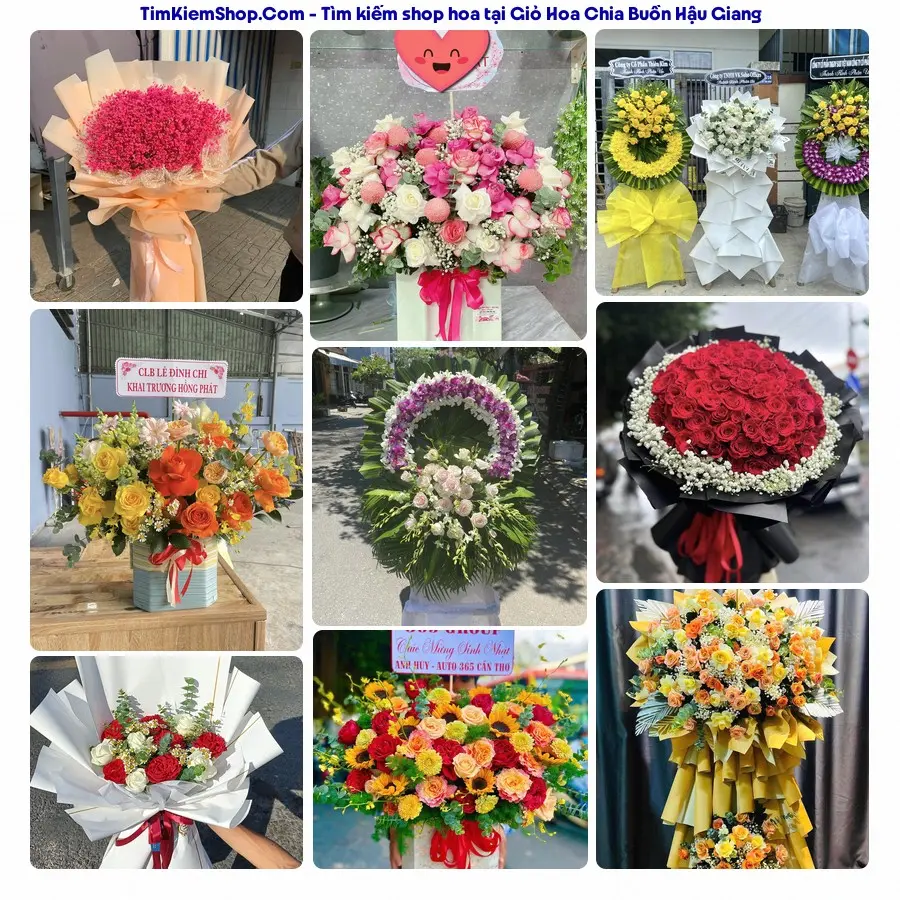 Hoa Tươi Thương Nguyễn - Đặt Hoa Đám Tang Hậu Giang
