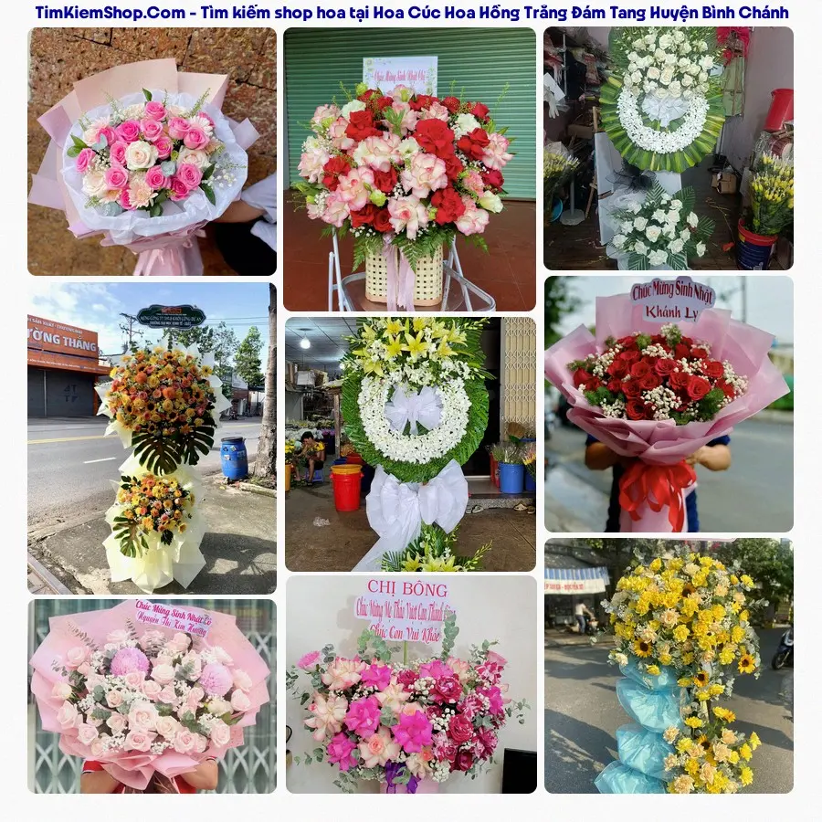 Hoa Tươi Thương Nguyễn - Đặt Hoa Đám Tang Huyện Bình Chánh