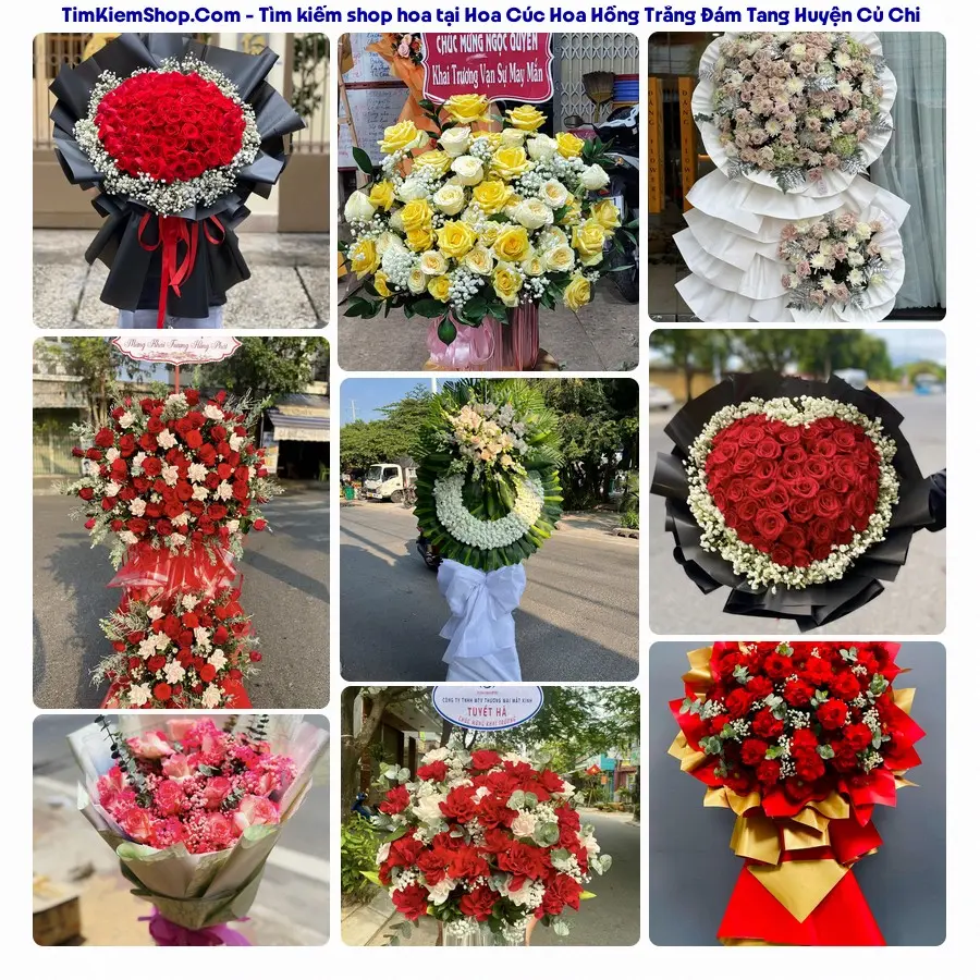 Hoa Tươi Thương Nguyễn - Đặt Hoa Đám Tang Huyện Củ Chi