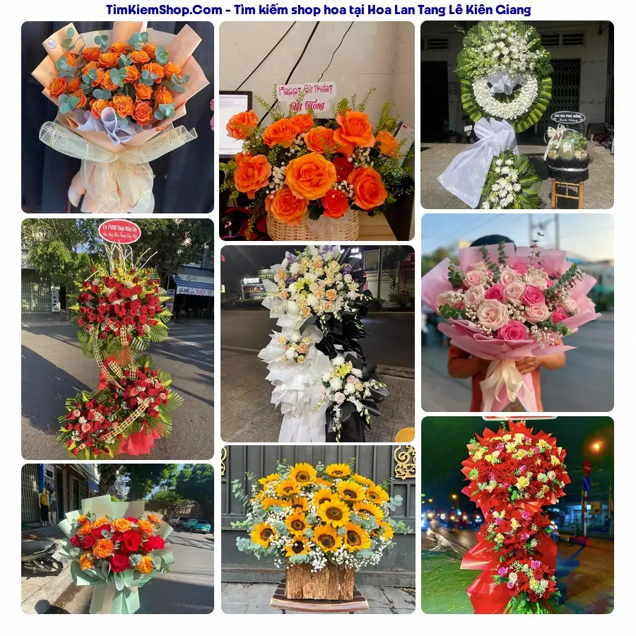 Hoa Tươi Thương Nguyễn - Đặt Hoa Đám Tang Kiên Giang