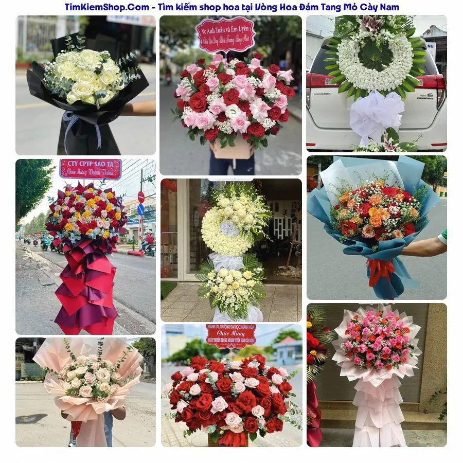 Hoa Tươi Thương Nguyễn - Đặt Hoa Đám Tang Mỏ Cày Nam