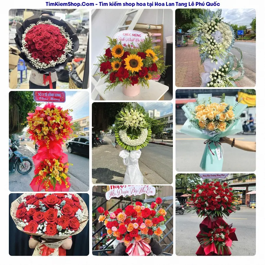 Hoa Tươi Thương Nguyễn - Đặt Hoa Đám Tang Phú Quốc