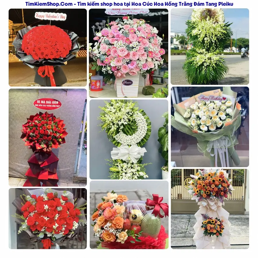 Hoa Tươi Thương Nguyễn - Đặt Hoa Đám Tang Pleiku