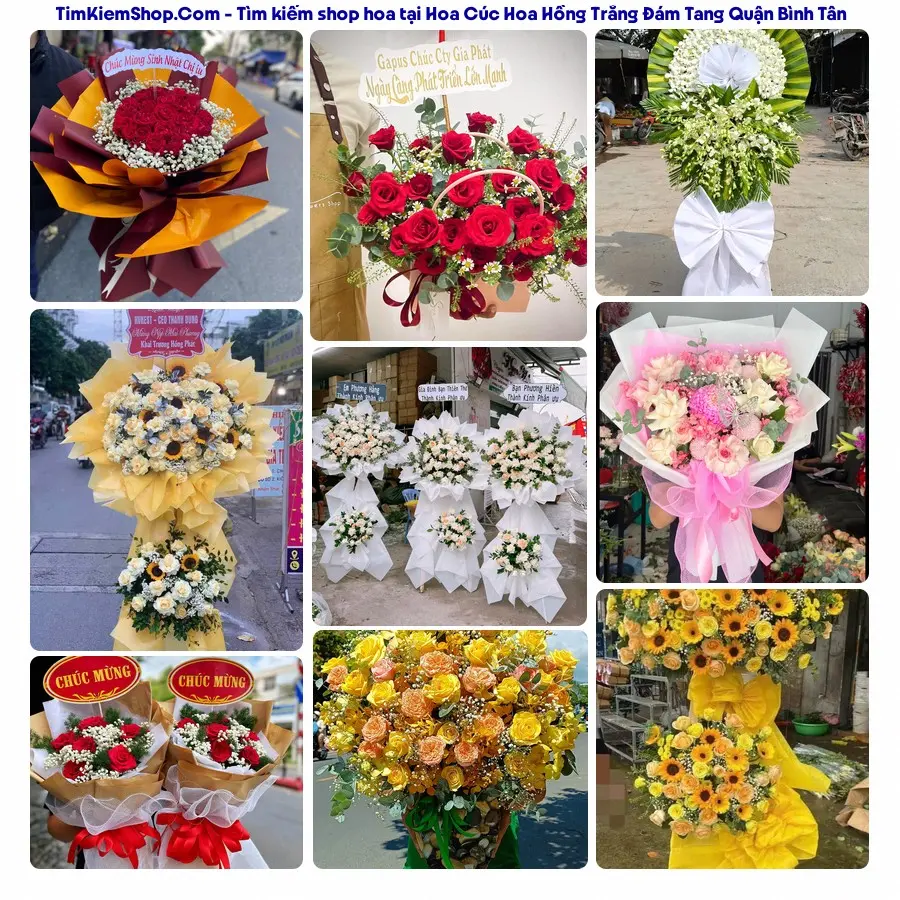 Hoa Tươi Thương Nguyễn - Đặt Hoa Đám Tang Quận Bình Tân