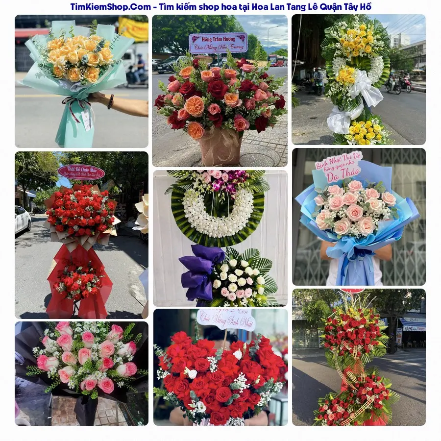 Hoa Tươi Thương Nguyễn - Đặt Hoa Đám Tang Quận Tây Hồ