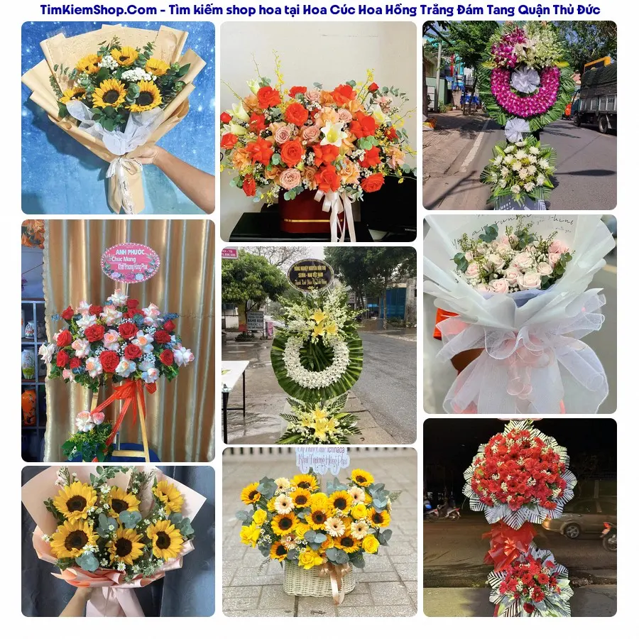 Hoa Tươi Thương Nguyễn - Đặt Hoa Đám Tang Quận Thủ Đức