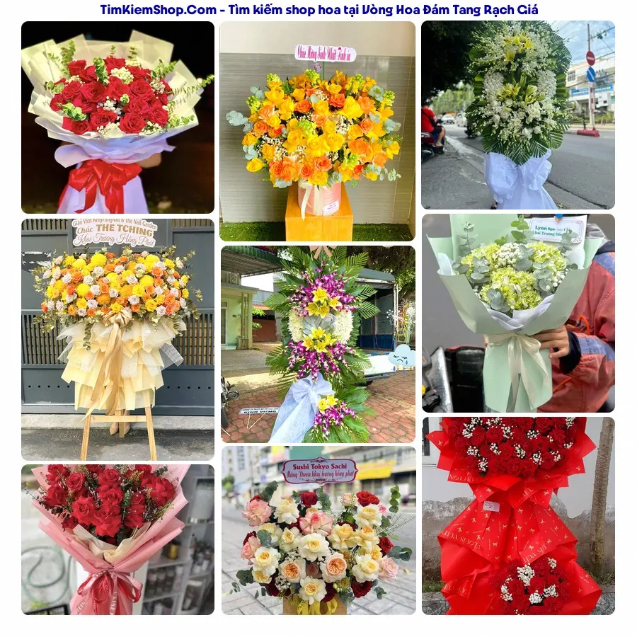 Hoa Tươi Thương Nguyễn - Đặt Hoa Đám Tang Rạch Giá