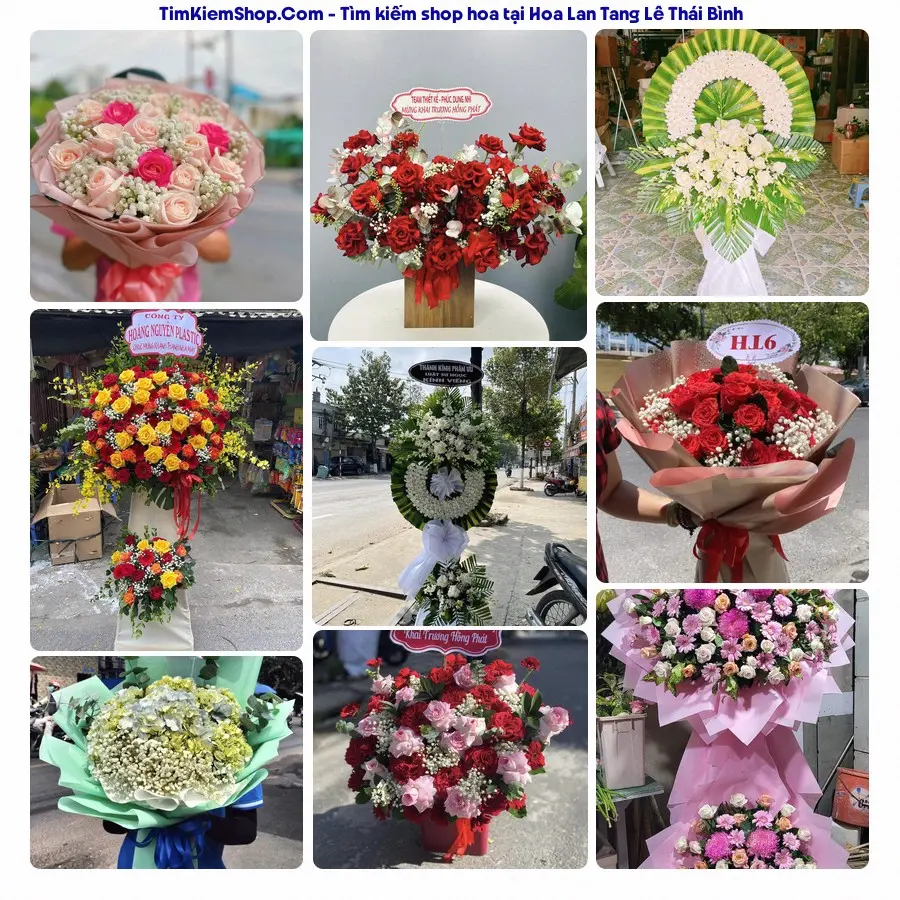 Hoa Tươi Thương Nguyễn - Đặt Hoa Đám Tang Thái Bình