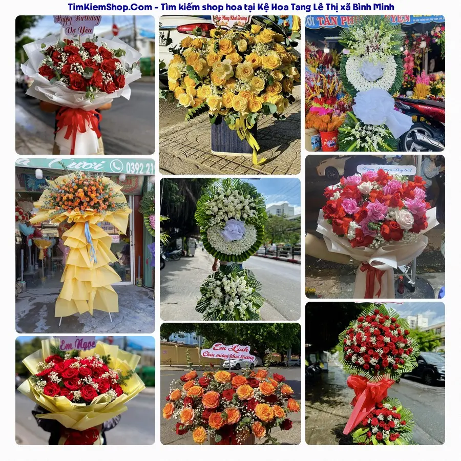 Hoa Tươi Thương Nguyễn - Đặt Hoa Đám Tang Thị xã Bình Minh