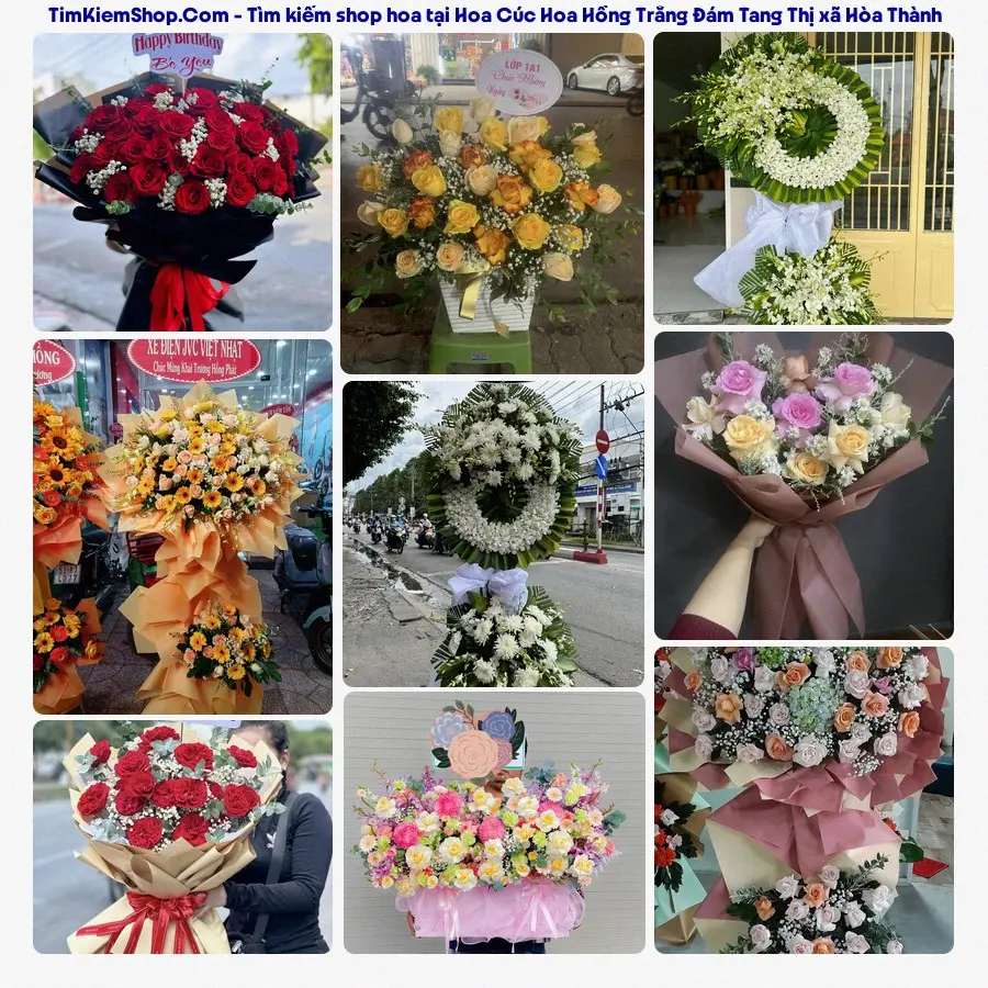Hoa Tươi Thương Nguyễn - Đặt Hoa Đám Tang Thị xã Hòa Thành