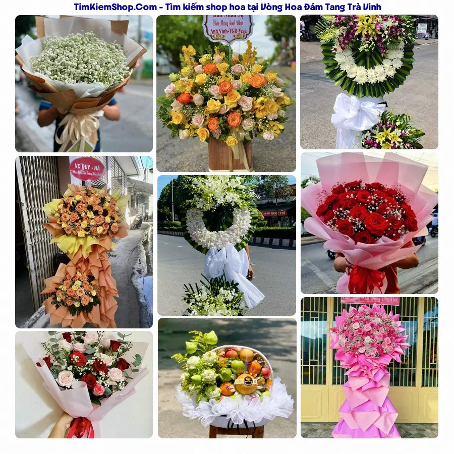 Hoa Tươi Thương Nguyễn - Đặt Hoa Đám Tang Trà Vinh