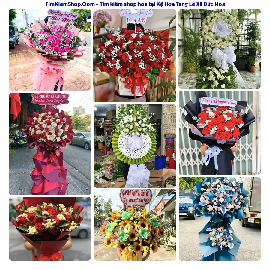 Hoa Tươi Thương Nguyễn - Đặt Hoa Đám Tang Xã Đức Hòa
