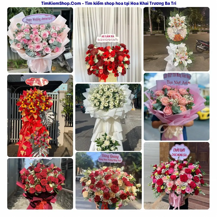 Hoa Tươi Thương Nguyễn - Hoa Tươi Ba Tri