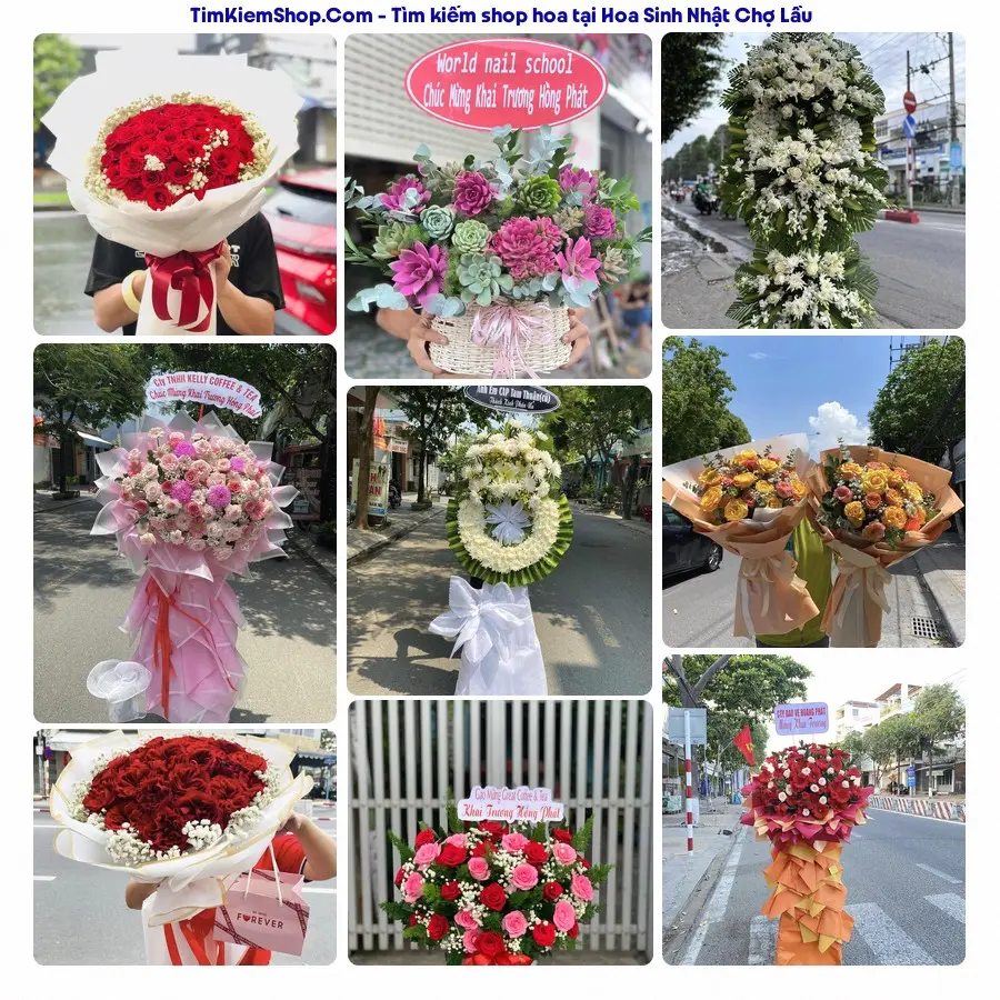 Hoa Tươi Thương Nguyễn - Hoa Tươi Chợ Lầu