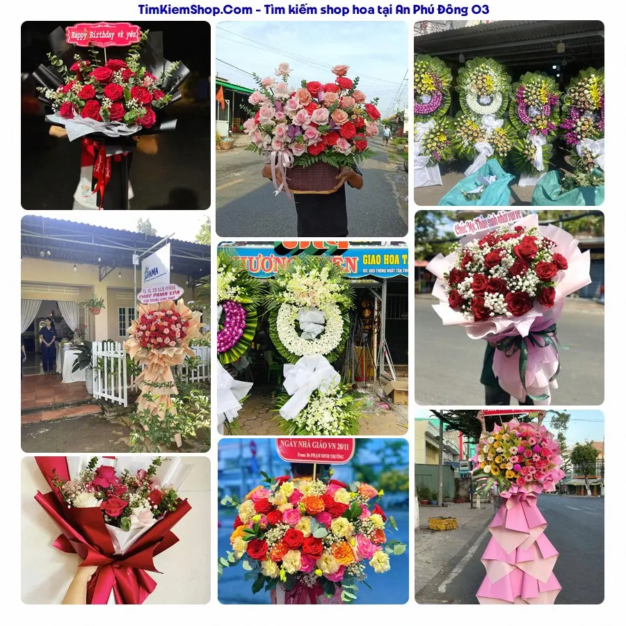Hoa Tươi Thương Nguyễn - Hoa Tươi Phường An Phú Đông