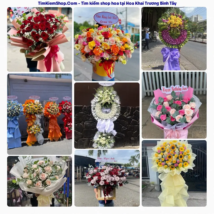 Hoa Tươi Thương Nguyễn - Hoa Tươi Phường Bình Tây