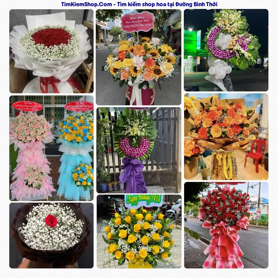 Hoa Tươi Thương Nguyễn - Hoa Tươi Phường Bình Thới