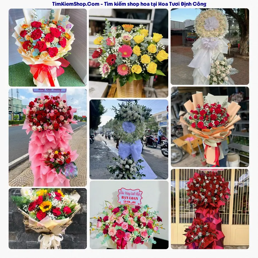 Hoa Tươi Thương Nguyễn - Hoa Tươi Phường Định Công