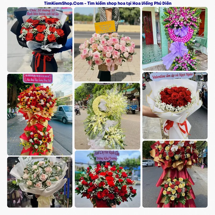 Hoa Tươi Thương Nguyễn - Hoa Tươi Phường Phú Diễn