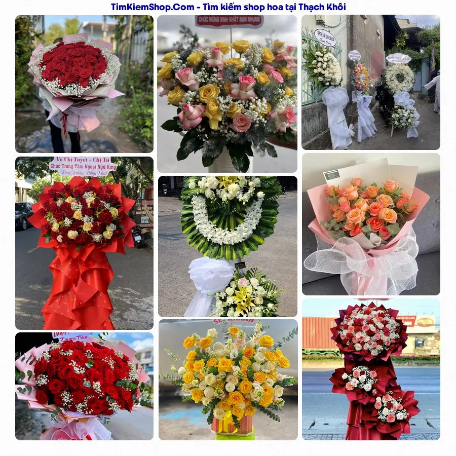 Hoa Tươi Thương Nguyễn - Hoa Tươi Phường Thạch Khôi