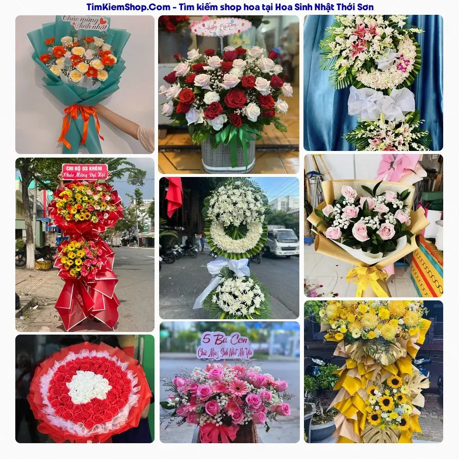 Hoa Tươi Thương Nguyễn - Hoa Tươi Phường Thới Sơn