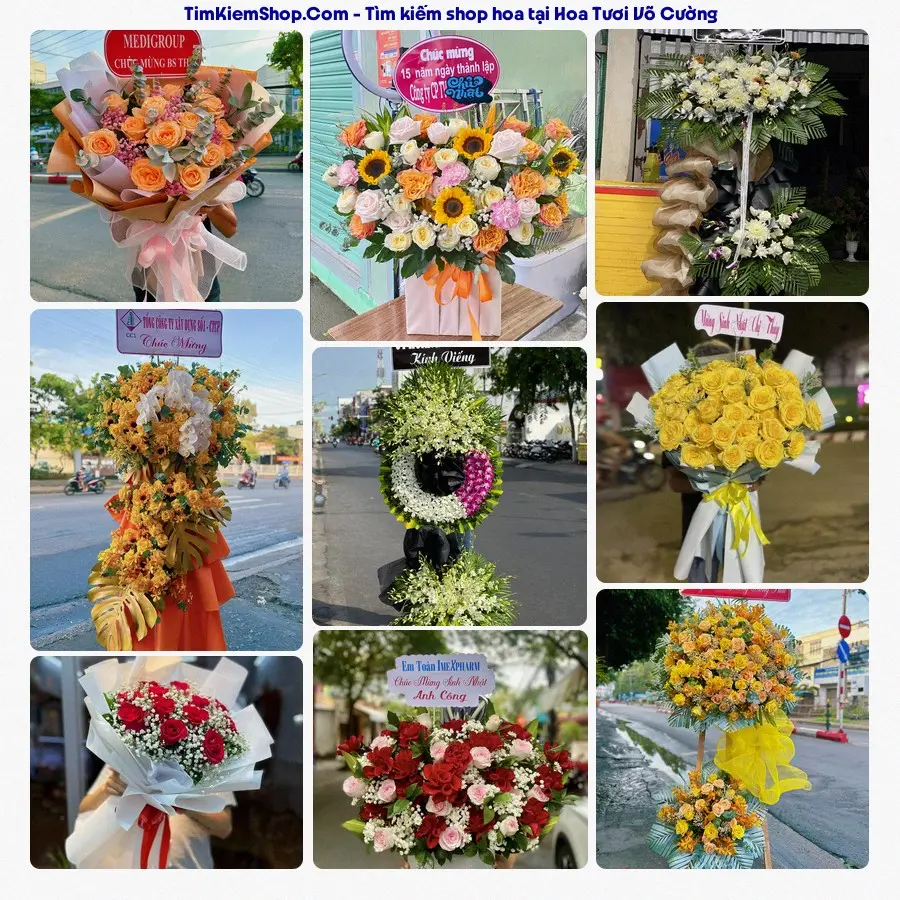 Hoa Tươi Thương Nguyễn - Hoa Tươi Phường Võ Cường
