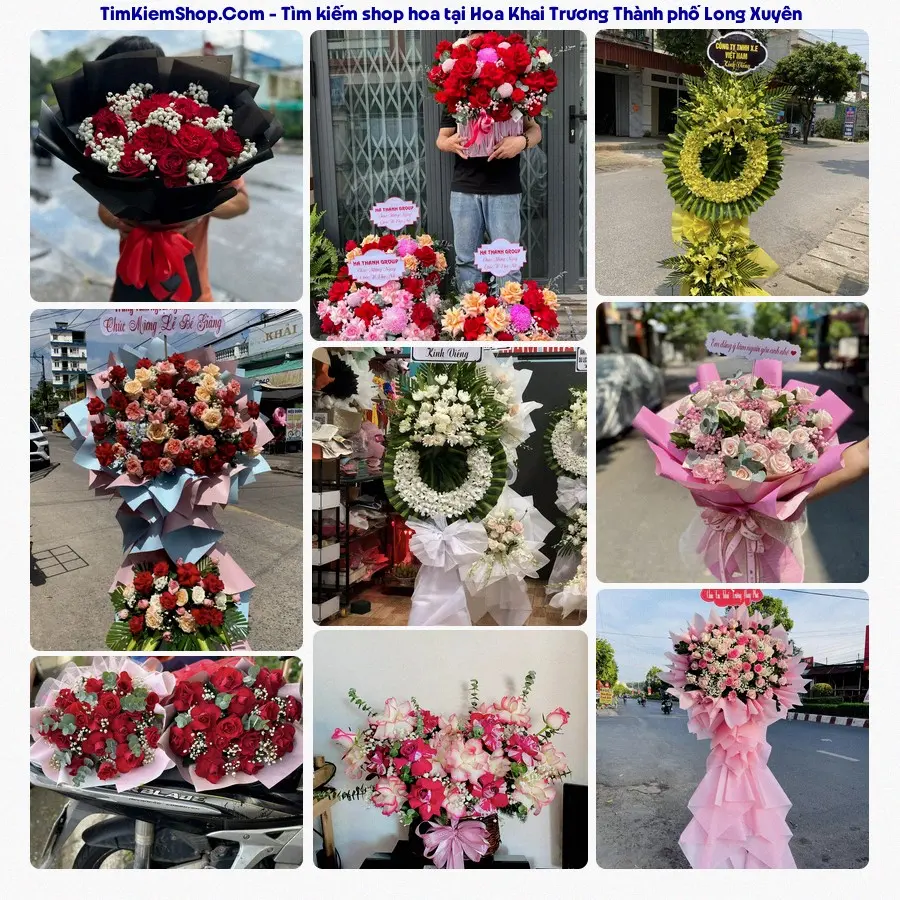 Hoa Tươi Thương Nguyễn - Hoa Tươi Thành phố Long Xuyên
