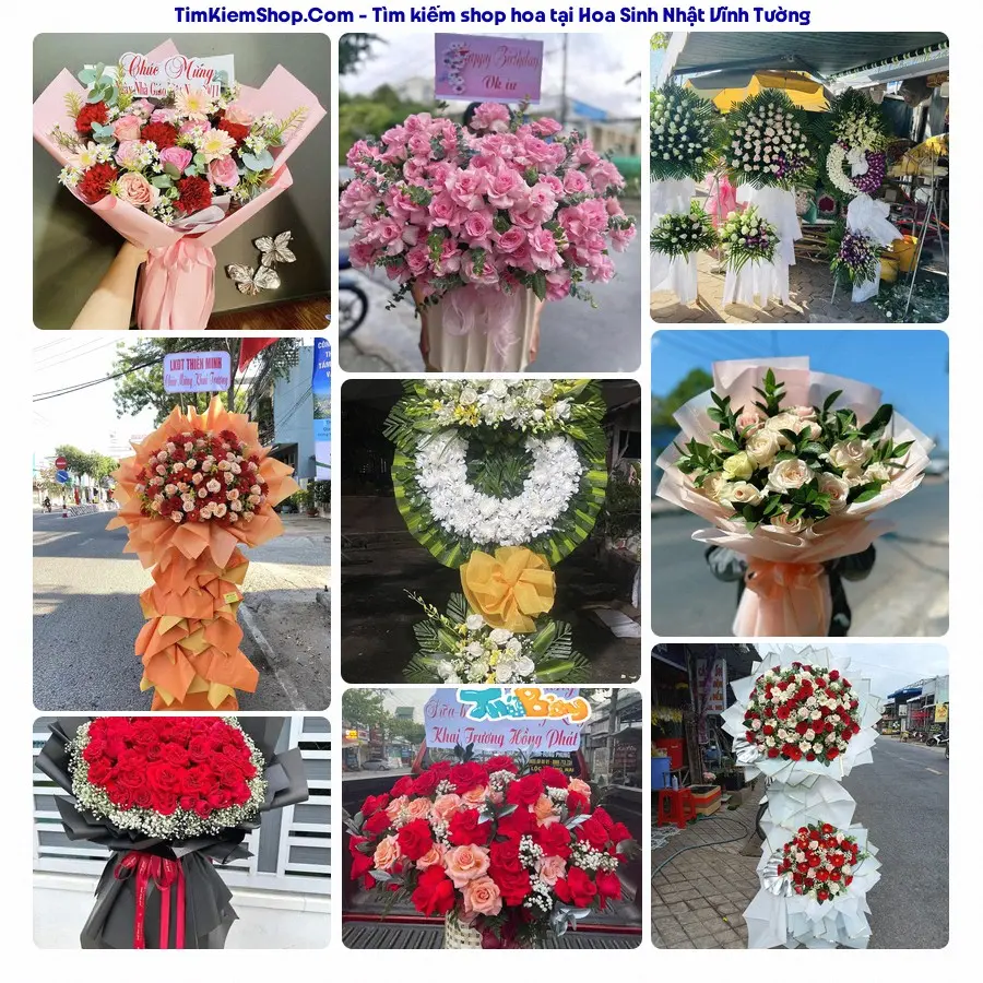 Hoa Tươi Thương Nguyễn - Hoa Tươi Vĩnh Tường