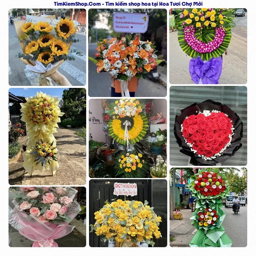 Hoa Tươi Thương Nguyễn - Hoa Tươi Xã Chợ Mới