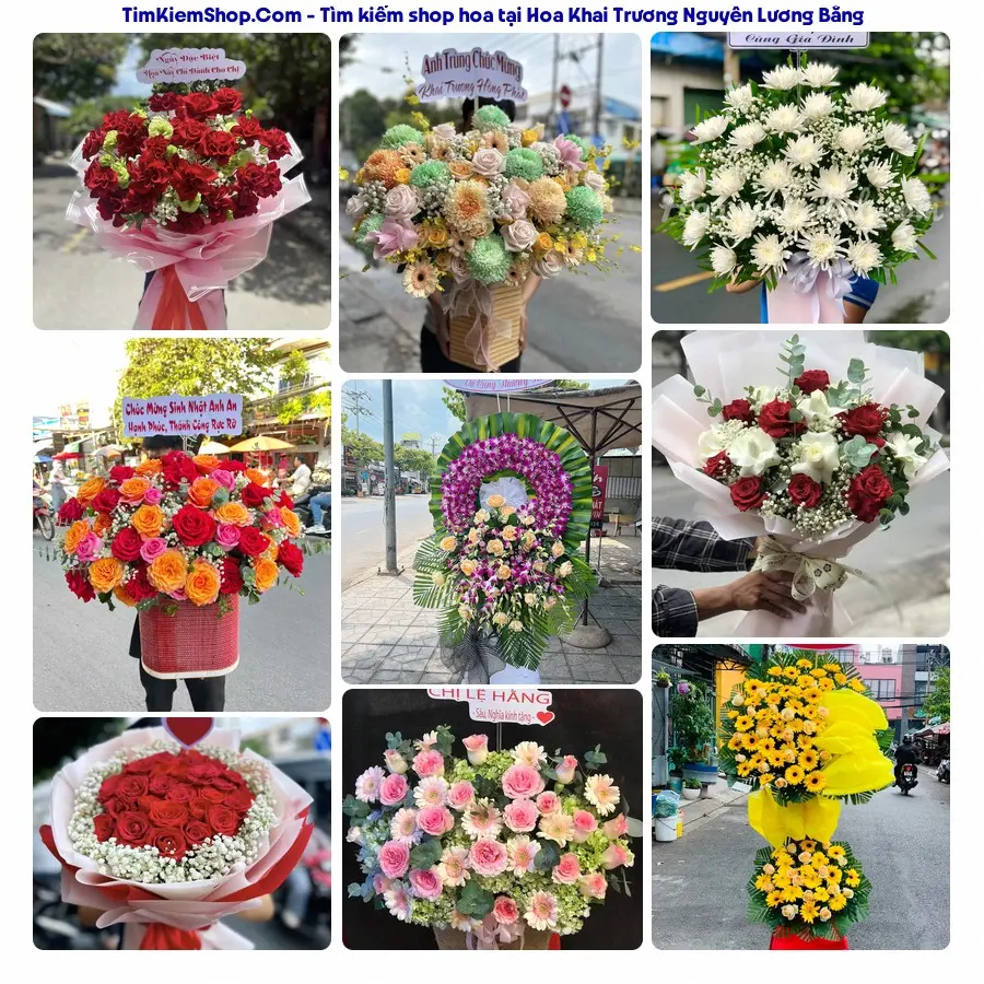 Hoa Tươi Thương Nguyễn - Hoa Tươi Xã Nguyễn Lương Bằng